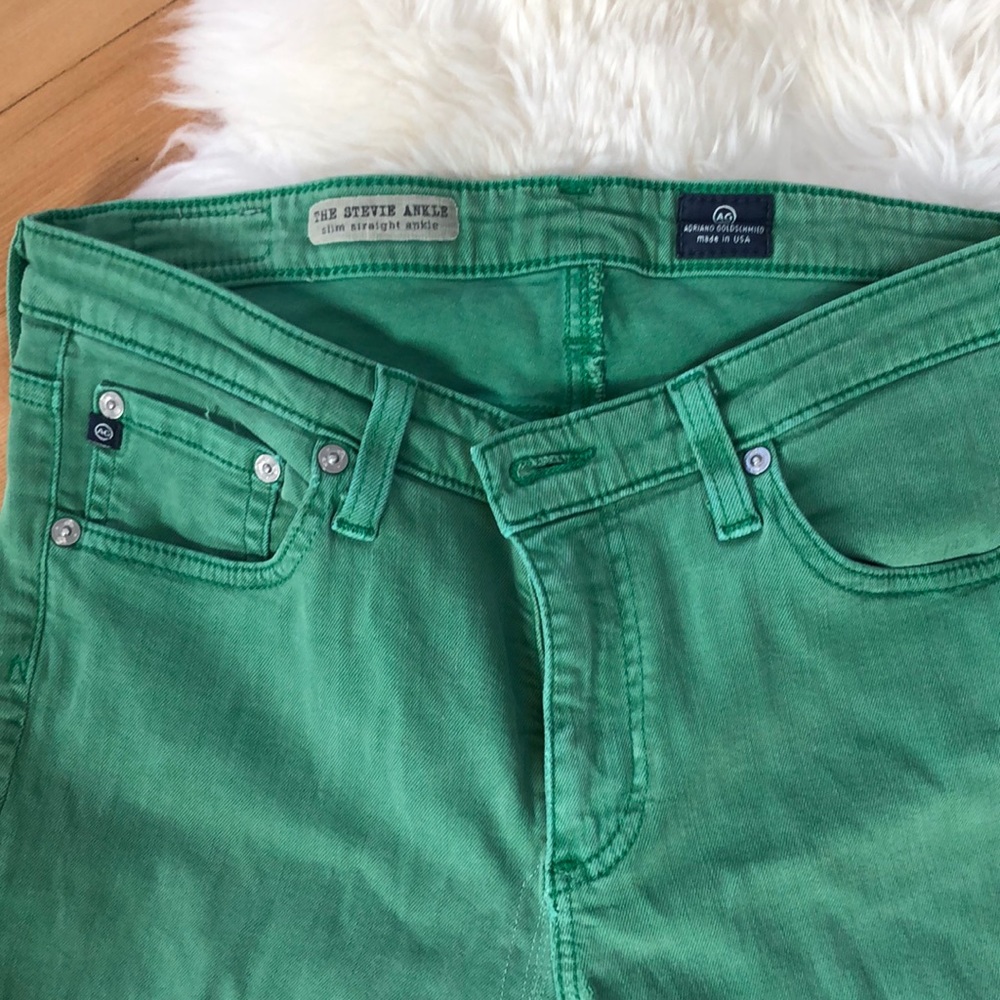 AG green jeans